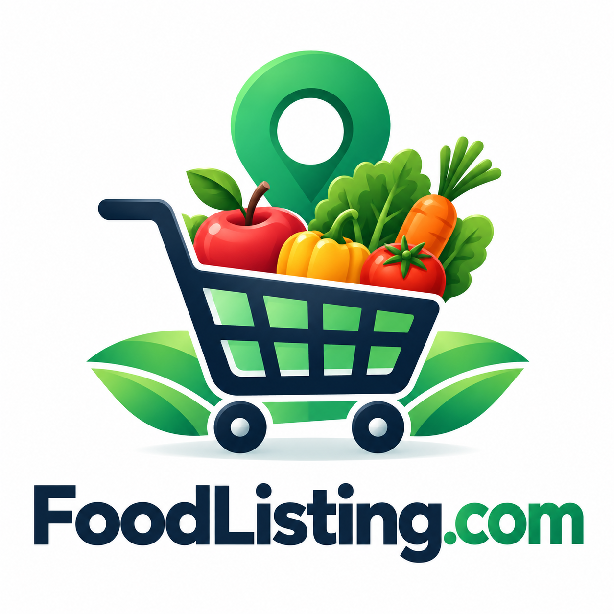FoodListing.com domain name artwork
